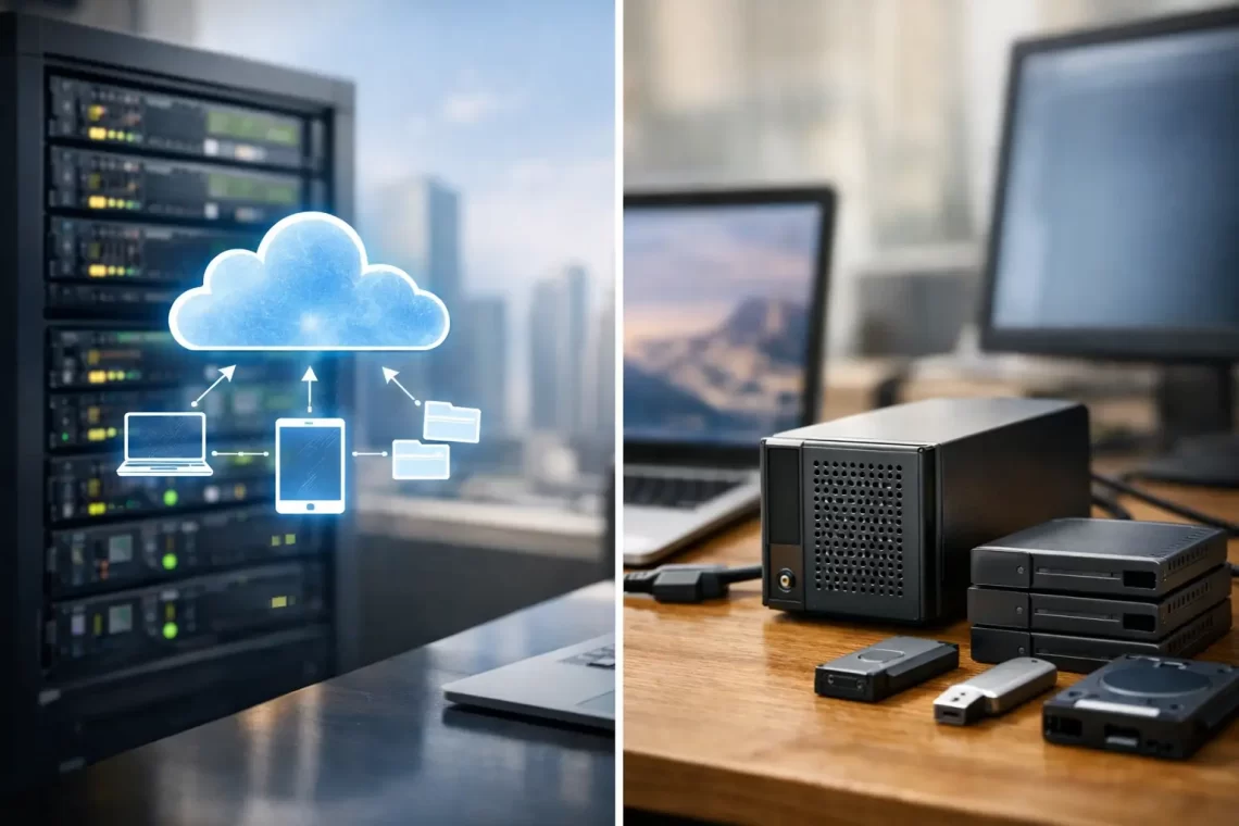 Backup remoto vs backup local para empresas