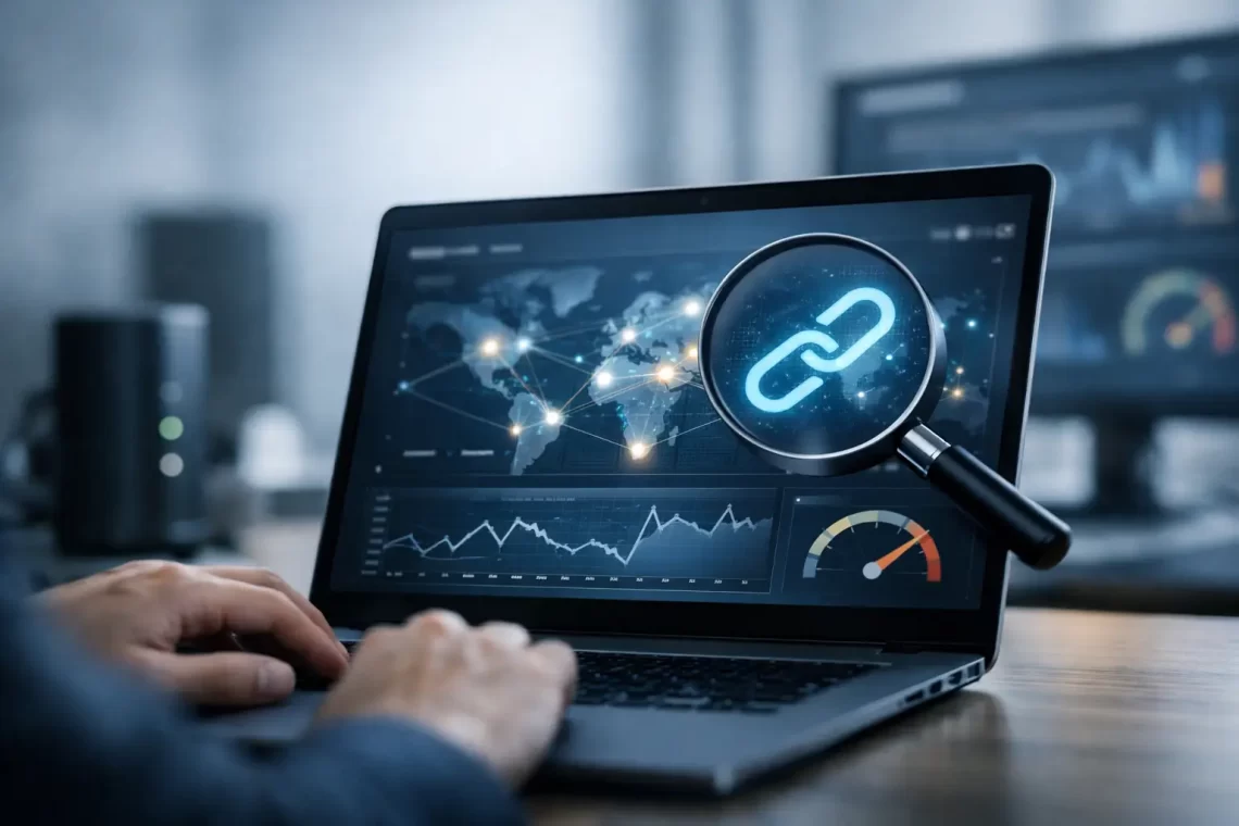 Benefícios do monitoramento de links de internet