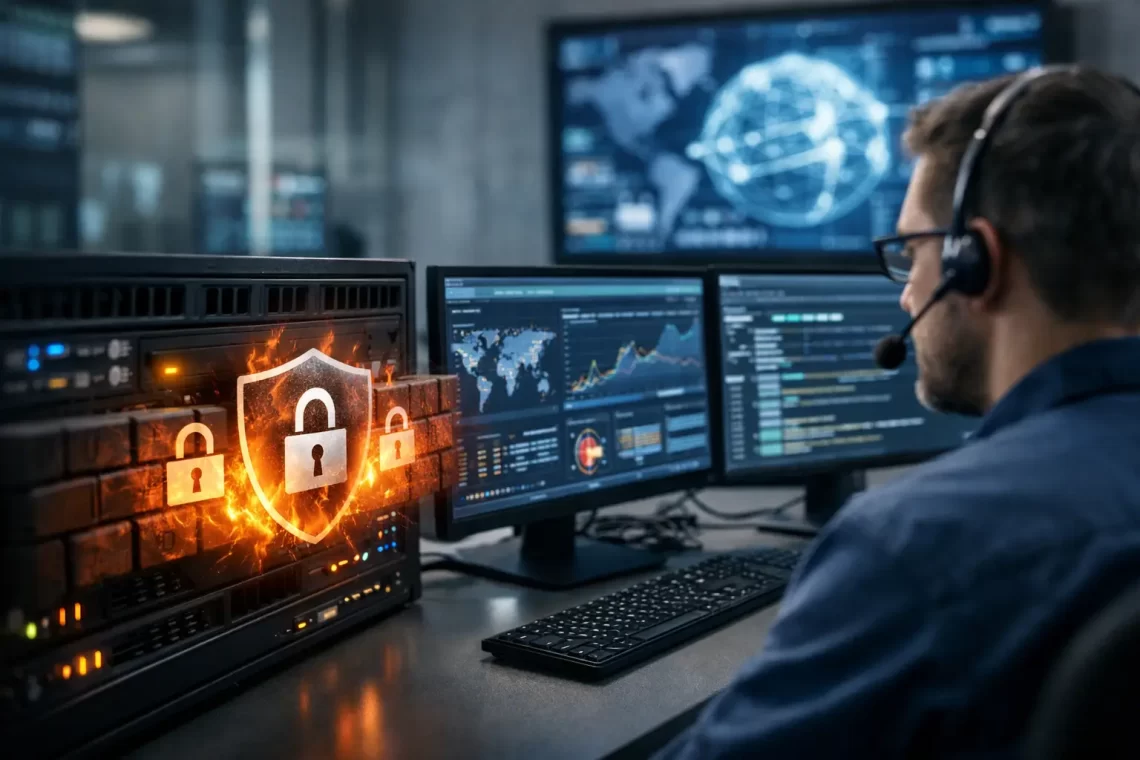 Case de monitoramento proativo de firewall