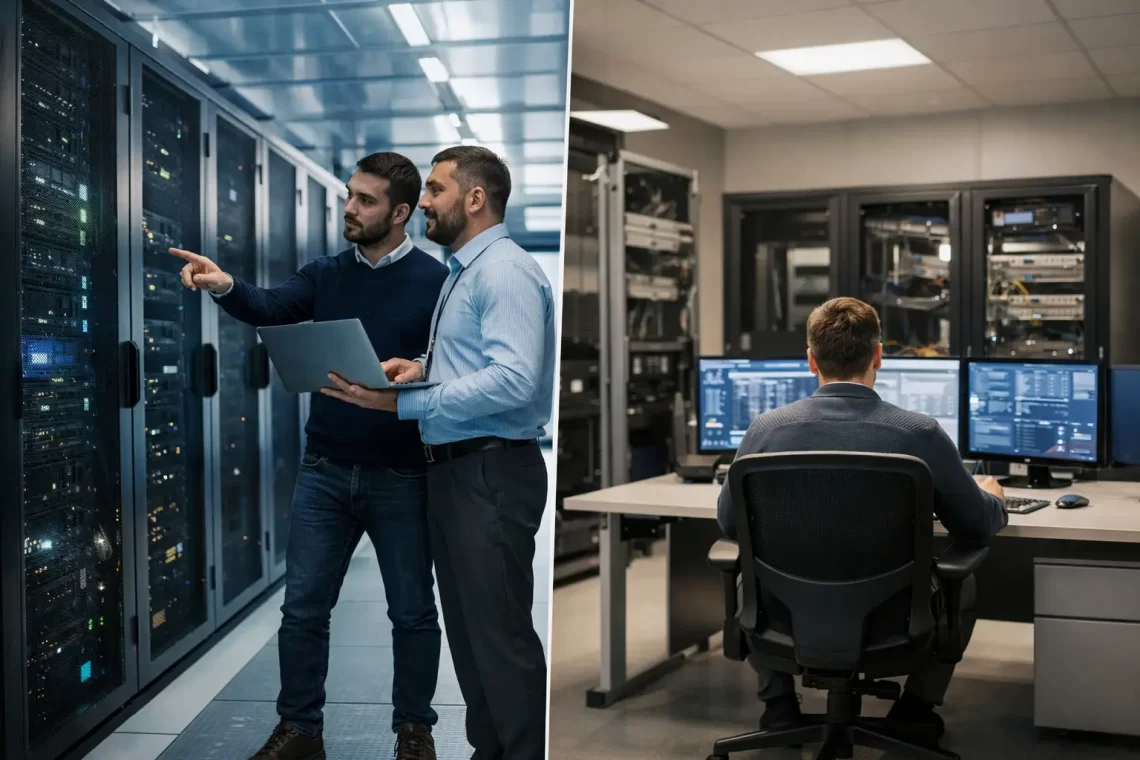 Colocation versus datacenter próprio para empresas