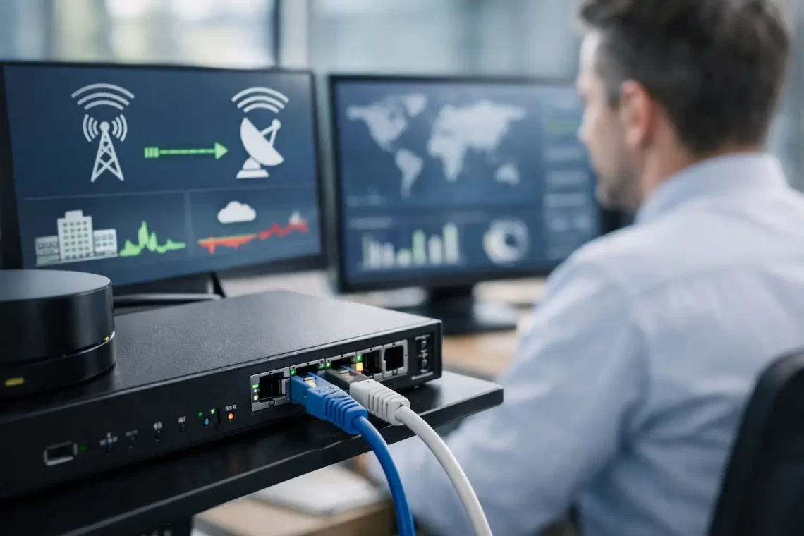 Como configurar failover de internet na empresa