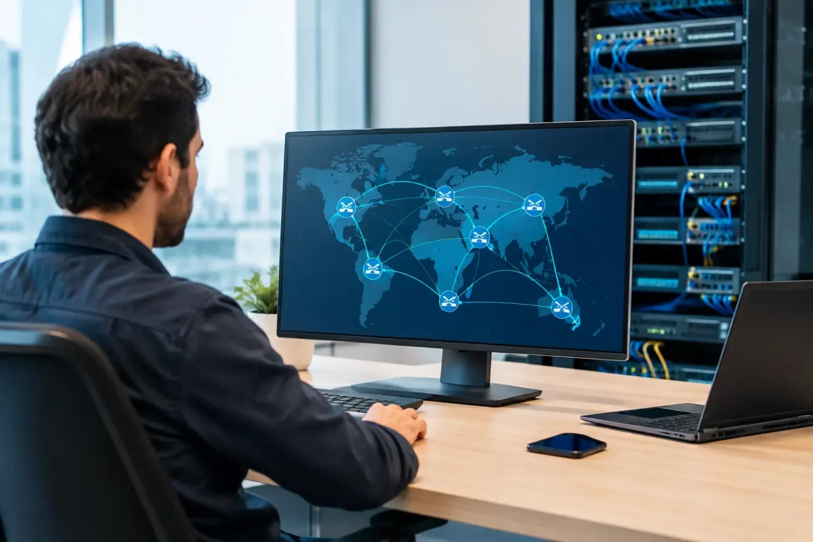 Como funciona BGP nas redes corporativas