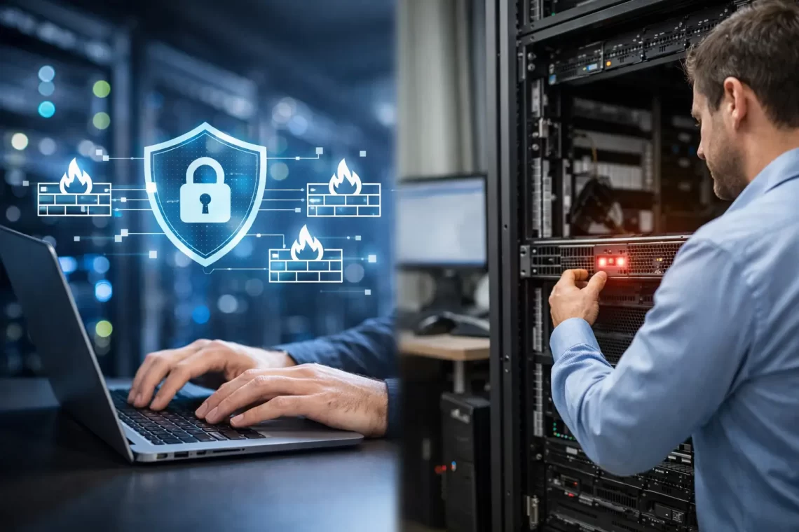 Firewall gerenciado ou firewall interno?