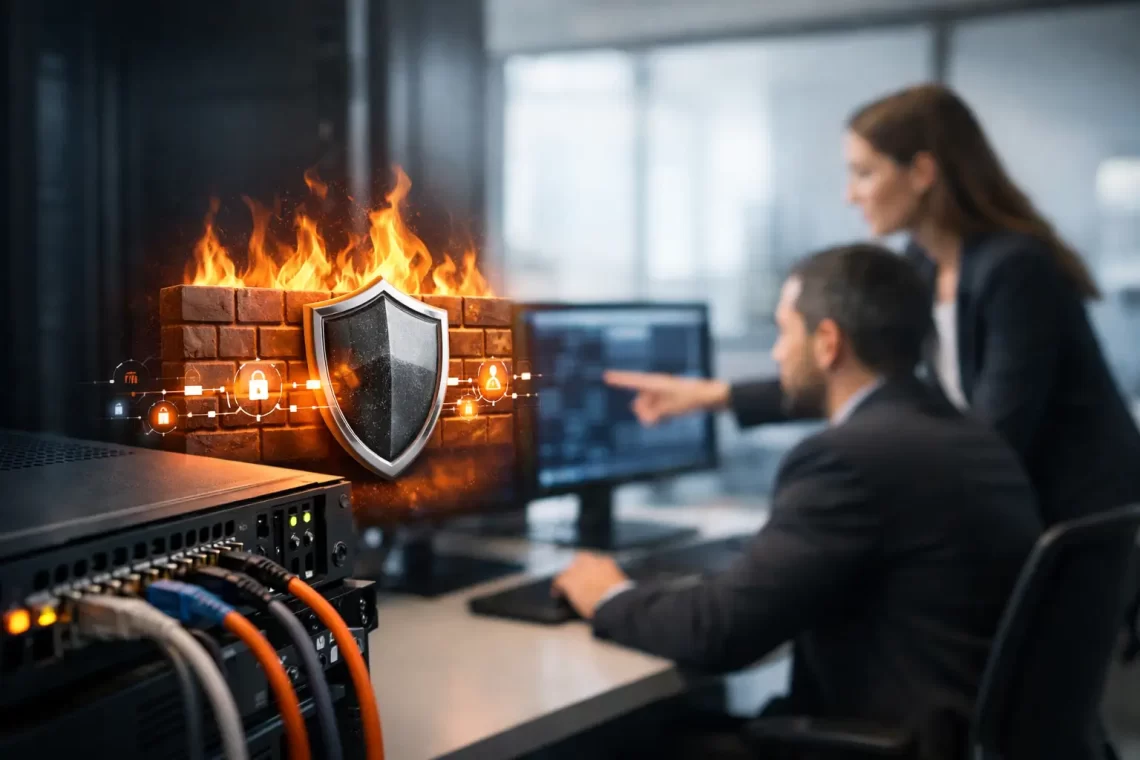 Guia de firewall gerenciado para empresas